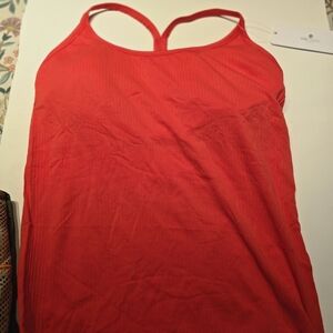 CRZ YOGA Red Muscle Tee